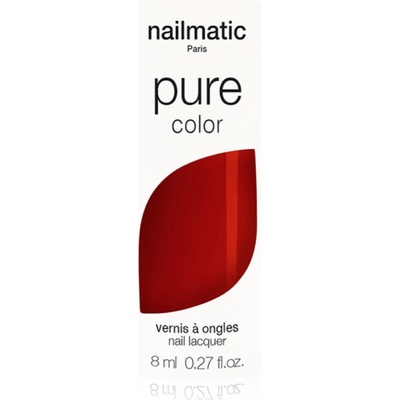 nailmatic Pure Color лак за нокти PETRA- Red 8ml