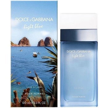 Dolce & Gabbana Light Blue Love In Capri toaletní voda dámská 25 ml