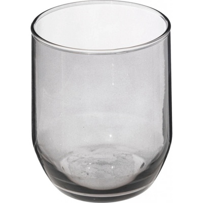 Secret de Gourmet Sklenice z barevného skla nízká šedá 310 ml