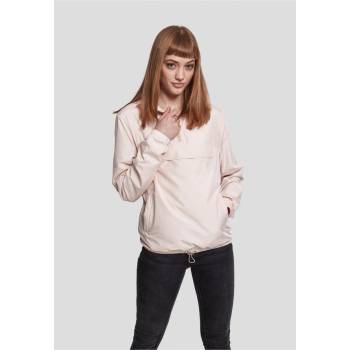 Urban Classics Ladies Basic Pull Over Jacket sv.růžová