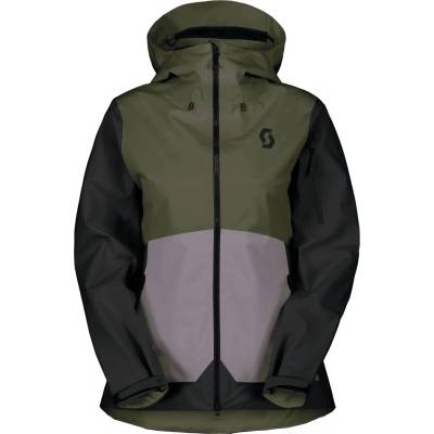 Scott Дамско ски яке Scott Women's Jacket Explorair 3L Ski jacket - Douglas Green / Evening Grey - размер XXL (104-6262-0116)