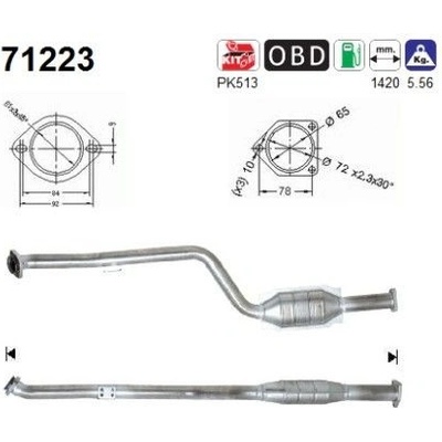Katalyzátor AS 71223