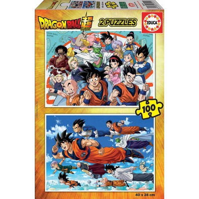 Educa Dragon Ball - пъзел 2х100 части