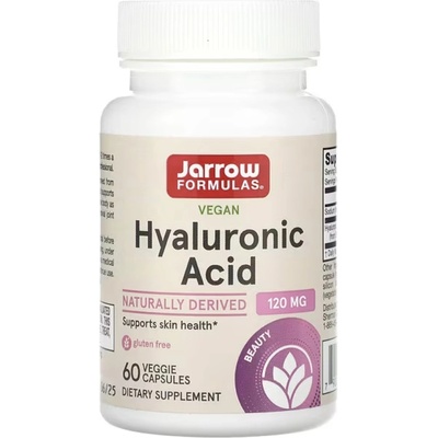 Jarrow Formulas, Hyaluronic Acid, kyselina hyaluronová, 120 mg, 60 kapslí
