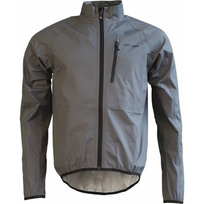 Zimtstern Мъжко водоустойчиво яке за колоездене Zimtstern Boltz Packable Rain Jacket Waterproof jacket - Gun Metal (002-3208-0213)