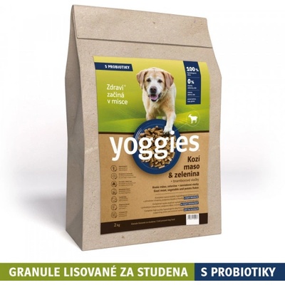 Yoggies Kozí hypoalergenní s probiotiky 2 kg