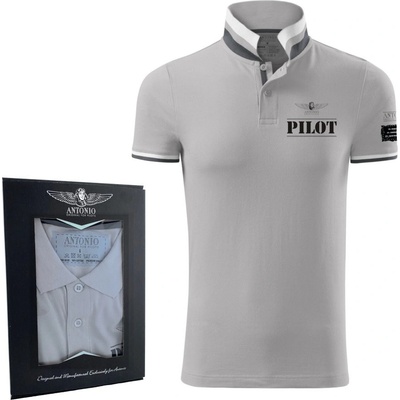 Polokošile Antonio PILOT šedá