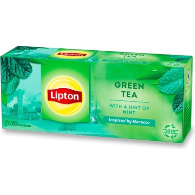 Lipton zelený čaj máta 20 sáčků