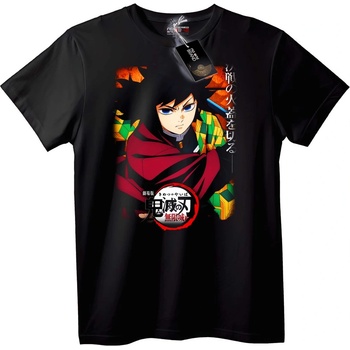 NOONEBRAND Тениска Demon Slayer: Infinity Train - 2XL, Black