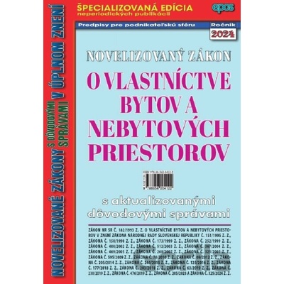 Novelizovaný zákon o vlastníctve bytov a nebytových priestorov - Epos
