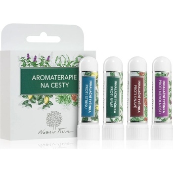Nobilis Tilia Aromaterapie na cesty 4 ks inhalačních tyčinek