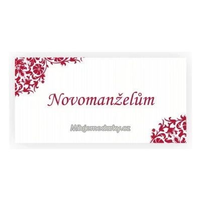 komplimentka k dárku: Novomanželům