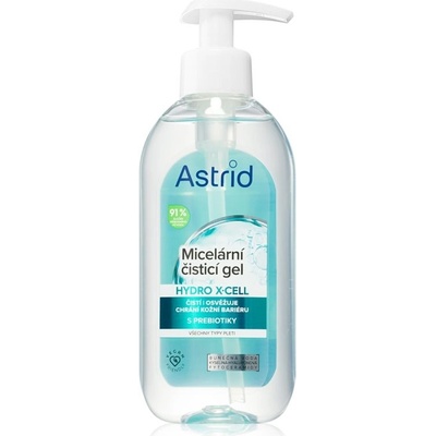 Astrid Hydro X-Cell Čistící micelární gel na tvář 200 ml