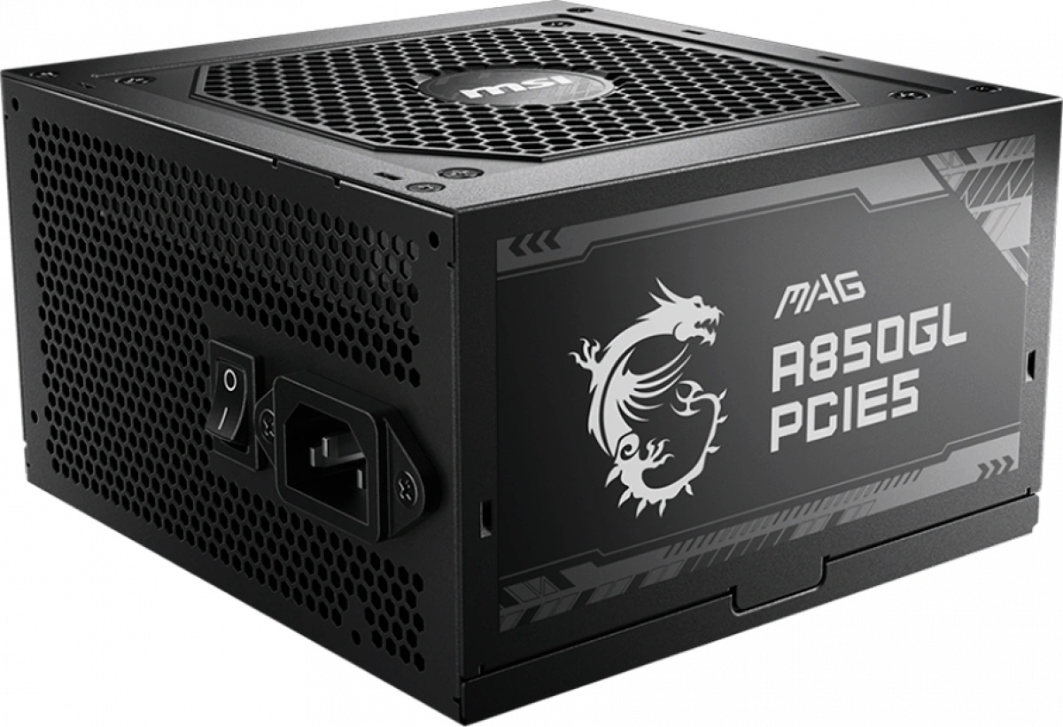 MSI MAG A850GL PCIE5 850W 80 PLUS Gold (306-7ZP8A11-CE0)