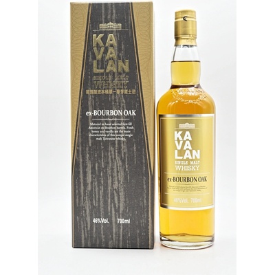 Kavalan Ex-Bourbon Oak 46% 0,7 l (kazeta)