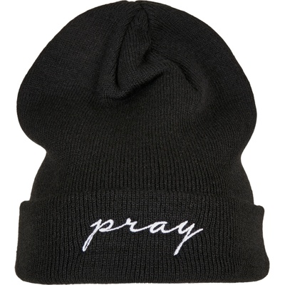 Mister Tee Мъжка шапка бийни в черно Mister Tee Pray UB-MT2224-00826 - Черен, размер one size