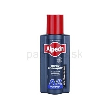 Alpecin Hair Energizer Aktiv Shampoo A2 aktivačný šampón pre mastnú pokožku hlavy 250 ml