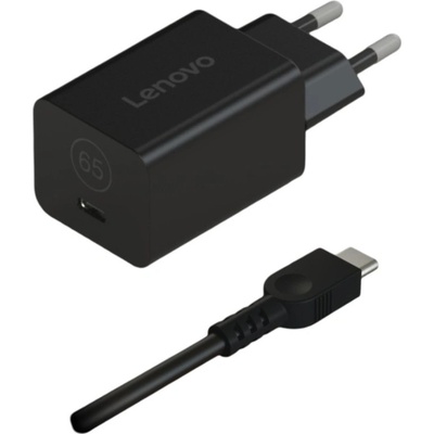 Lenovo Мрежово устройство LENOVO GaN Nano 65W Adapter 40AWGN65EU (40AWGN65EU)