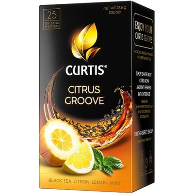 May Foods Čaj čierny Curtis Citrus Groove 25 sáčkov