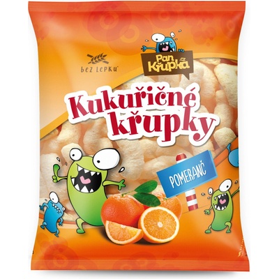 Rej Kukuřičné křupky pomerančové bezlepkové 90 g