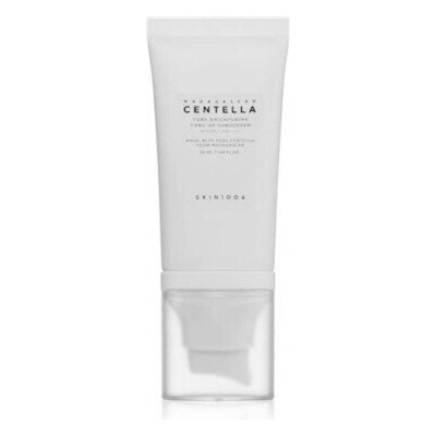 SKIN1004 Слънцезащитен изсветляващ лек крем за лице, Skin1004 Madagascar Centella Tone Brightening Sunscreen Milk Face SPF50+ 50ml