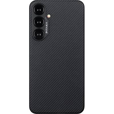 PITAKA Гръб Pitaka за Samsung Galaxy S24, MagEZ 4, черен (8594184314654)