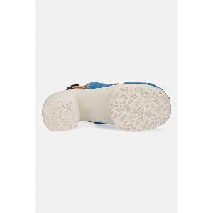 Fly London Велурени сандали FORY424FLY (P145424001)