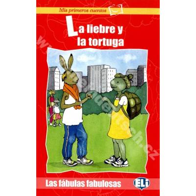 La liebre y la tortuga zjednodušené čítanie v španielčine pre deti
