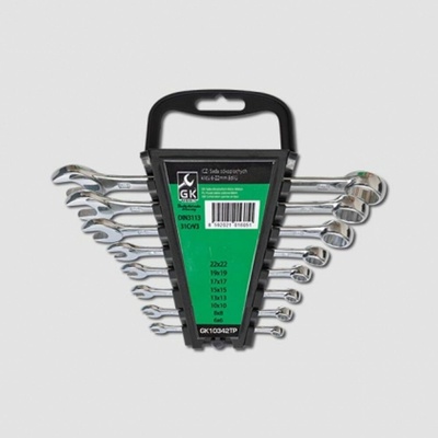 GK Tools sada očkoplochých klíčů, chrom 8 dílů 6-22 mm GK10342TP