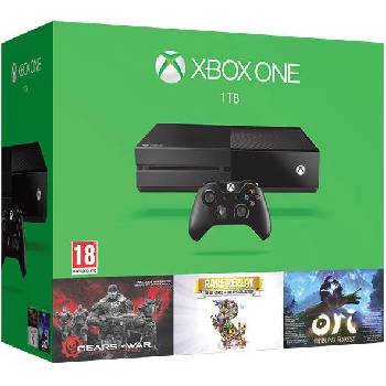 Microsoft Xbox One 1TB + Gears of War Ultimate + Rare Replay + Ori and the Blind Forest