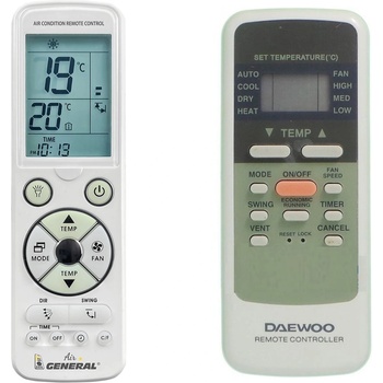 General Daewoo r51e - луксозно с подсветка дистанционно управление (r51e)