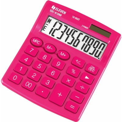 Eleven Kalkulačka ELEVEN - růžová, 10 míst SDC810NRPKE