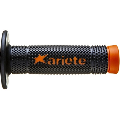 ARIETE gripy OFF ROAD VULCAN bez otvoru (115 mm) barva černá oranžová (12)