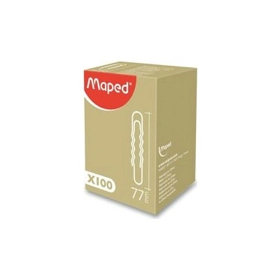 Maped - kancelářské ocelové sponky - 77 mm, 100 ks