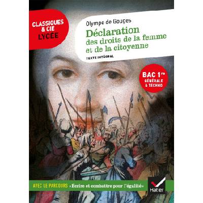 Déclaration des droits de la femme et de la citoyenne (Bac 2023, 1re générale & 1re techno) | Olympe de Gouges, Isabelle Lasfargue-Galvez
