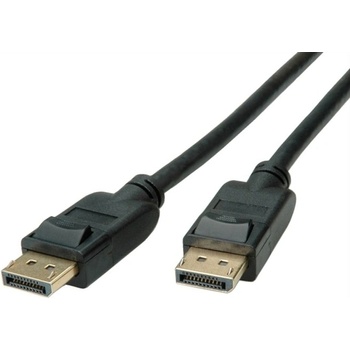 Roline Кабел Roline 11.04. 5810, от DisplayPort(м) към DisplayPort(м), 1m, черен