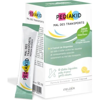 Pediakid Lehké cestování přírodní sirup na trávení pro děti 10 x 5 ml sáčků
