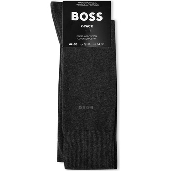 Image 1 of Boss Чорапи Boss Men's Cotton Crew Socks - Charcoal 012