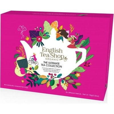 English Tea Shop Bio čaj dárková kolekce prémiová bio 48 sáčků