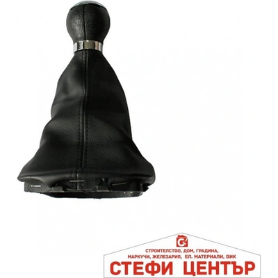 Paolo Топка за скоростен лост с маншон съвместима с Passat B6 3C (05-10) с 5 скорости - Black (58072)