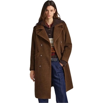 PEPE JEANS Палто Pepe jeans Marlin coat - Brown (Multi)