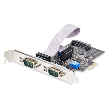 StarTech StarTech. com 2S232422485-PC-CARD интерфейс карта/адаптер Вътрешна Сериен (2S232422485-PC-CARD)