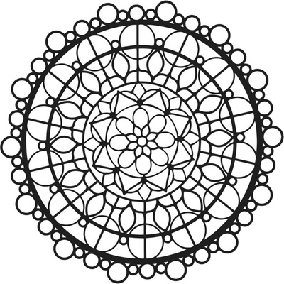 The Crafter´s Workshop Šablona TCW 12"x12" Beaded Mandala