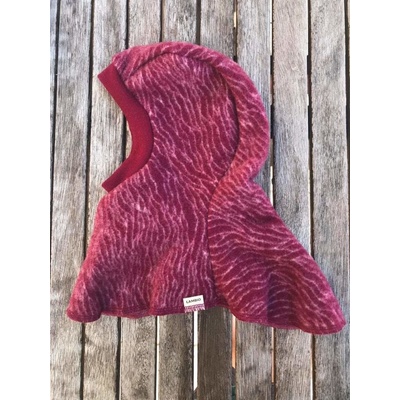 Merino fleece kukla Lambio burgundy duny