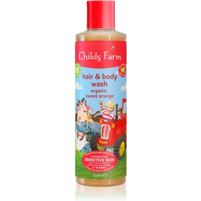 Childs Farm Hair & Body Wash измиваща емулсия за тяло и коса за деца Sweet Orange 250ml