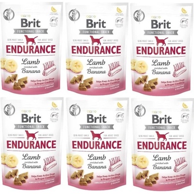 Brit snack Endurance lamb & banana 6 x 150 g