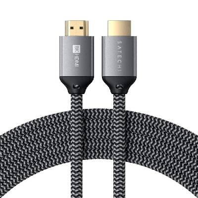 8K Ultra High Speed HDMI Cable - високоскоростен 8K HDMI към HDMI кабел (200 см) (черен)