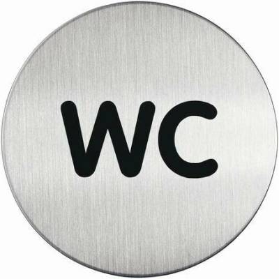 Piktogram "WC" Ø 83 mm