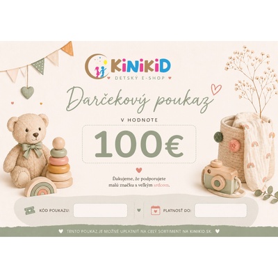 Darčekový poukaz 100€