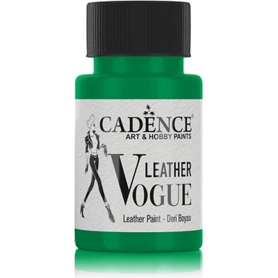 Cadence barva na kůži Leather Vogue 50 ml zelená